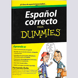 Con el mismo formato de la serie para Dummies, este libro aborda de manera divertida y útil gran variedad de temas de puntuación, ortografía, semántica e historia de la lengua española.